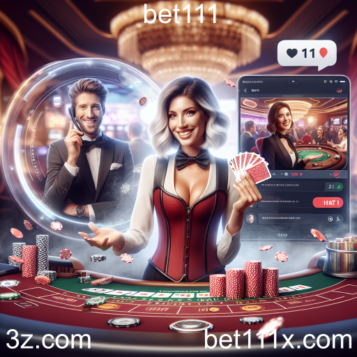 Experimente a Emoção do Cassino Ao Vivo no Bet111